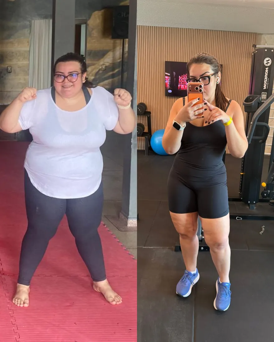 A jornada da Ignácia, antes e depois